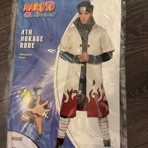 Naruto Shippuden 4th Hokage Robe Men’s adult cosplay Halloween Costume L/XL